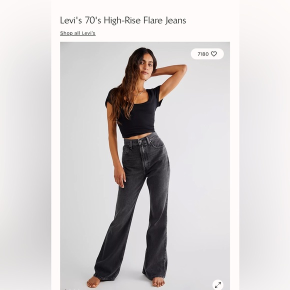 Levi’s 70s flare jeans - Picture 1 of 8